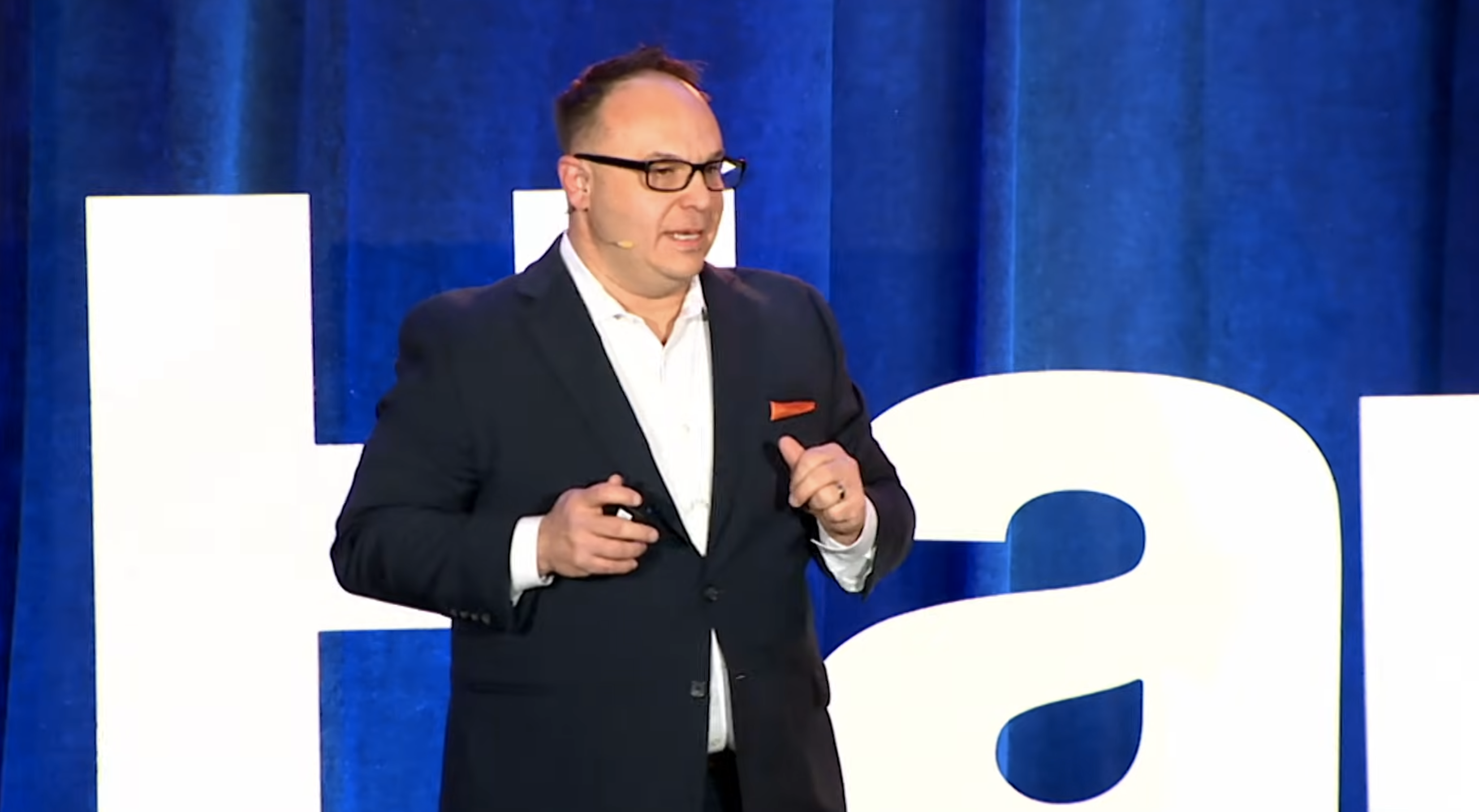 Christos Provistalis speaking at TEDx